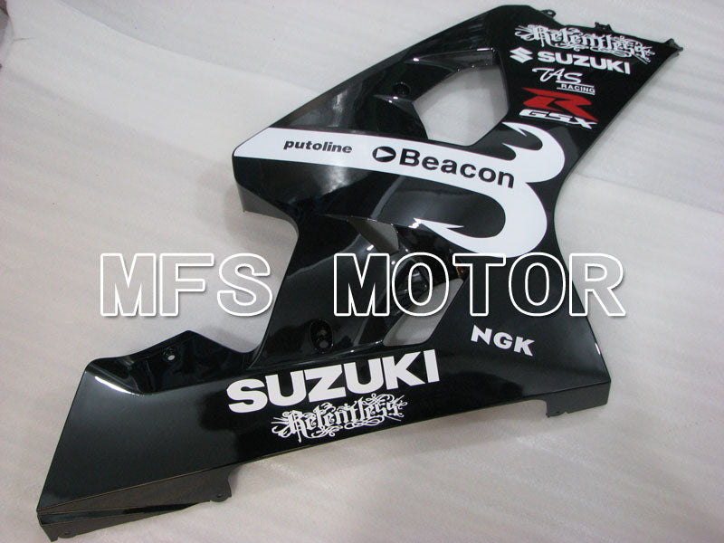 Suzuki GSXR600 GSXR750 2004-2005 Injection ABS Fairing - Beacon - Black White - MFS2301 - Fairings Kit