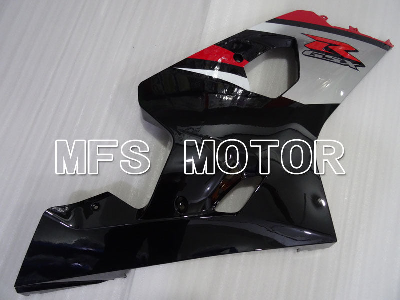 Suzuki GSXR600 GSXR750 2004-2005 Injection ABS Fairing - Factory Style - Black Red - MFS2307 - Fairings Kit