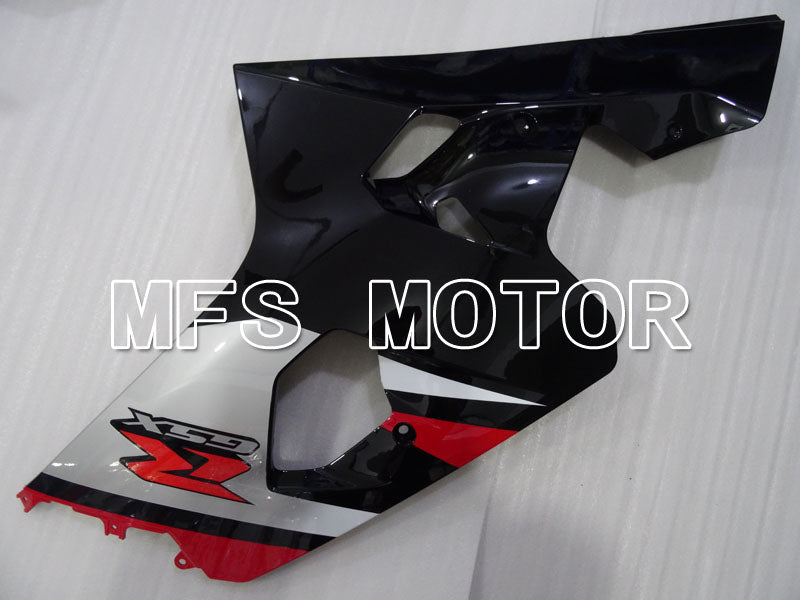 Suzuki GSXR600 GSXR750 2004-2005 Injection ABS Fairing - Factory Style - Black Red - MFS2307 - Fairings Kit
