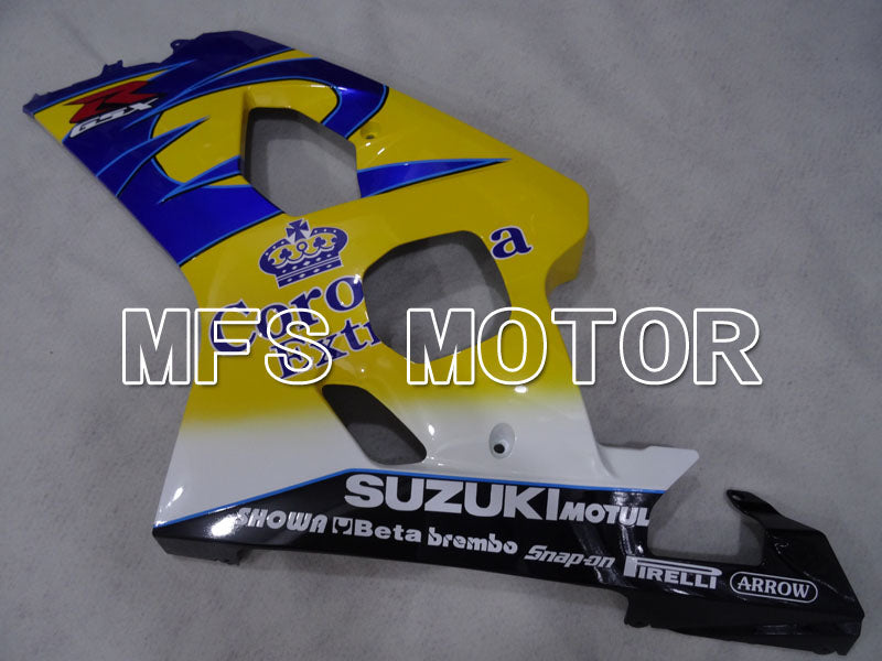 Suzuki GSXR600 GSXR750 2004-2005 Injection ABS Fairing - Corona - Blue Yellow - MFS2318 - Fairings Kit