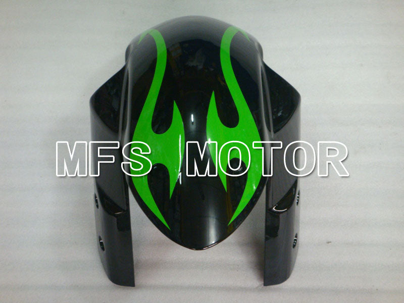 Suzuki GSXR600 GSXR750 2006-2007 Injection ABS Fairing - Factory Style - Black Green - MFS2337 - Fairings Kit
