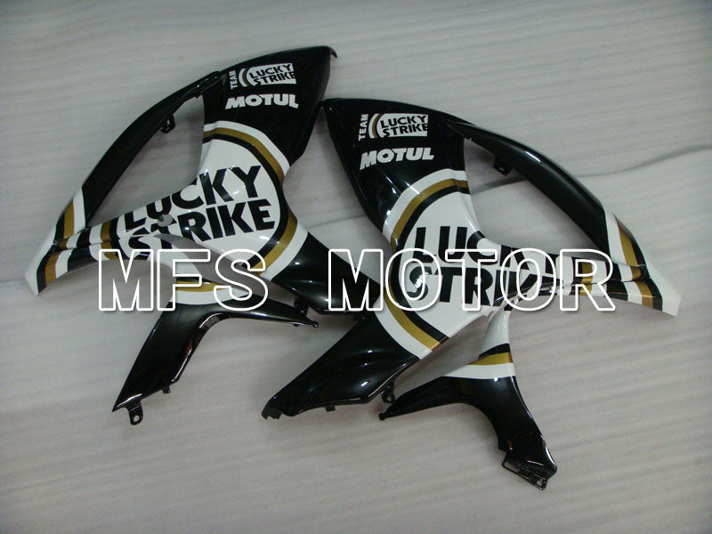 Suzuki GSXR600 GSXR750 2006-2007 Injection ABS Fairing - Lucky Strike - Black White - MFS2349 - Fairings Kit