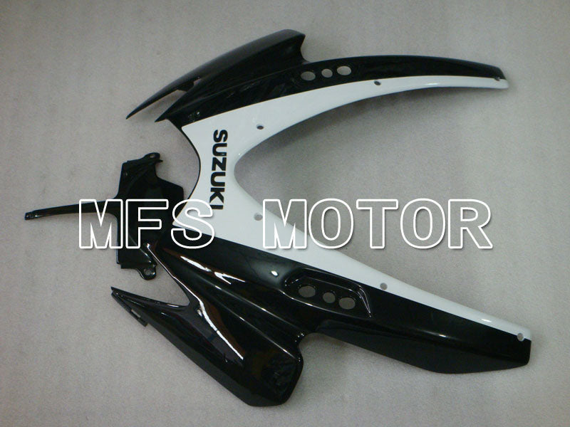 Suzuki GSXR600 GSXR750 2006-2007 Injection ABS Fairing - Factory Style - Black White - MFS2358 - Fairings Kit