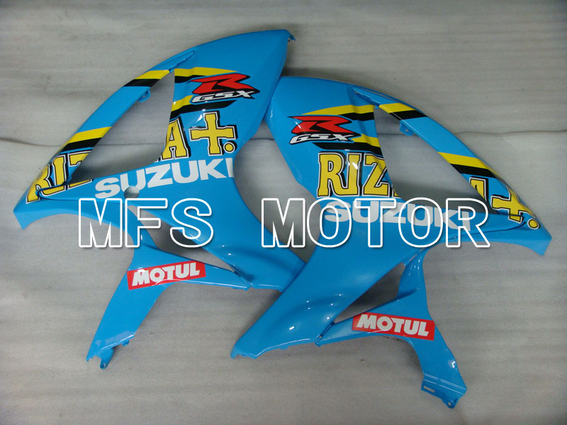 Suzuki GSXR600 GSXR750 2006-2007 Injection ABS Fairing - Rizla+ - Blue - MFS2368 - Fairings Kit