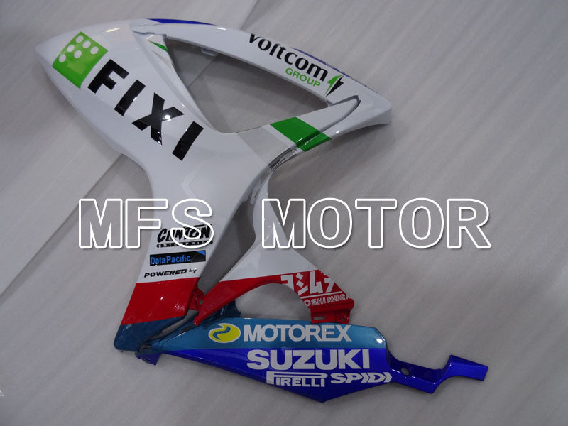 Suzuki GSXR600 GSXR750 2006-2007 Injection ABS Fairing - FIXI - Blue White - MFS2375 - Fairings Kit