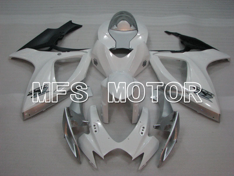 Suzuki GSXR600 GSXR750 2006-2007 Injection ABS Fairing - Factory Style - White - MFS2380 - Fairings Kit