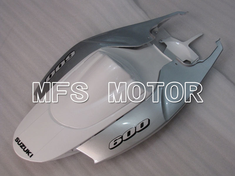 Suzuki GSXR600 GSXR750 2006-2007 Injection ABS Fairing - Factory Style - White Silver - MFS2398 - Fairings Kit