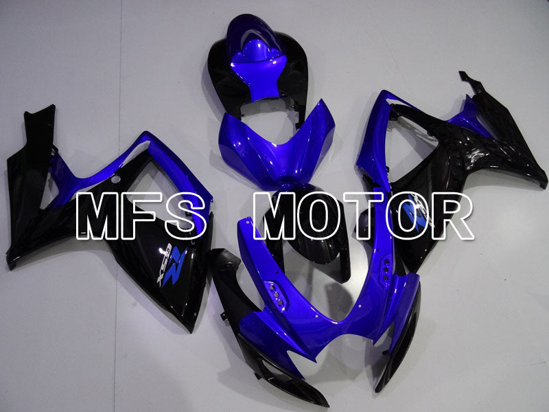 Suzuki GSXR600 GSXR750 2006-2007 Injection ABS Fairing - Factory Style - Blue Black - MFS2409 - Fairings Kit
