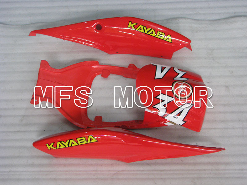 Suzuki GSXR600 GSXR750 2006-2007 Injection ABS Fairing - Lucky Strike - White Red - MFS2414 - Fairings Kit