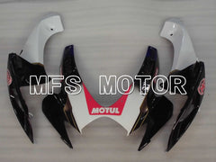 Suzuki GSXR600 GSXR750 2006-2007 Injection ABS Fairing - VIRU - Black White - MFS2420 - Fairings Kit