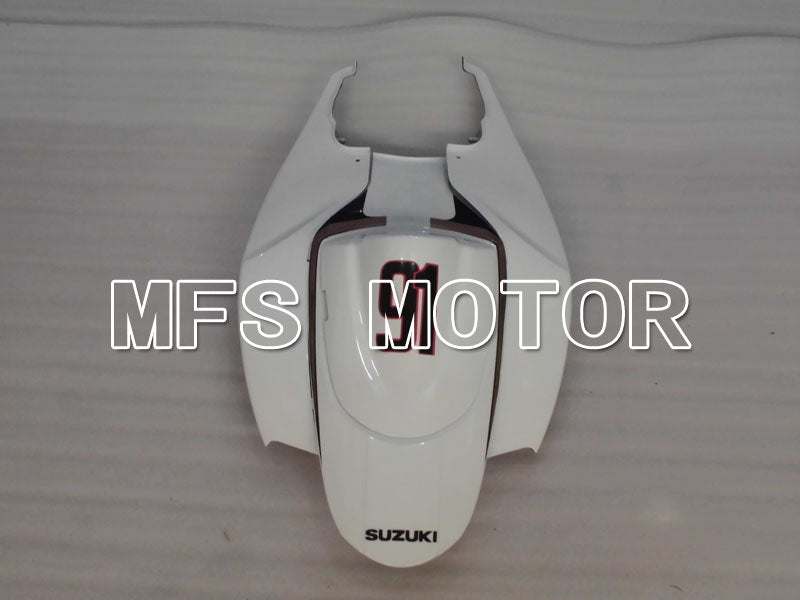 Suzuki GSXR600 GSXR750 2006-2007 Injection ABS Fairing - VIRU - Black White - MFS2420 - Fairings Kit