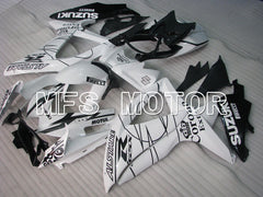 Suzuki GSXR600 GSXR750 2008-2010 Injection ABS Fairing - Corona - Black White - MFS2421 - Fairings Kit