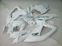 Suzuki GSXR600 GSXR750 2008-2010 Injection ABS Fairing - Factory Style - White - MFS2432 - Fairings Kit