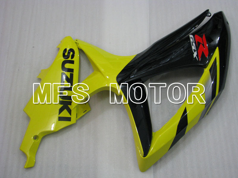 Suzuki GSXR600 GSXR750 2008-2010 Injection ABS Fairing - Factory Style - Black Yellow - MFS2441 - Fairings Kit