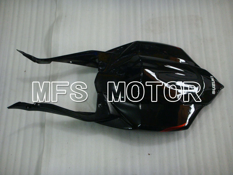 Suzuki GSXR600 GSXR750 2008-2010 Injection ABS Fairing - Flame - Black Red - MFS2442 - Fairings Kit
