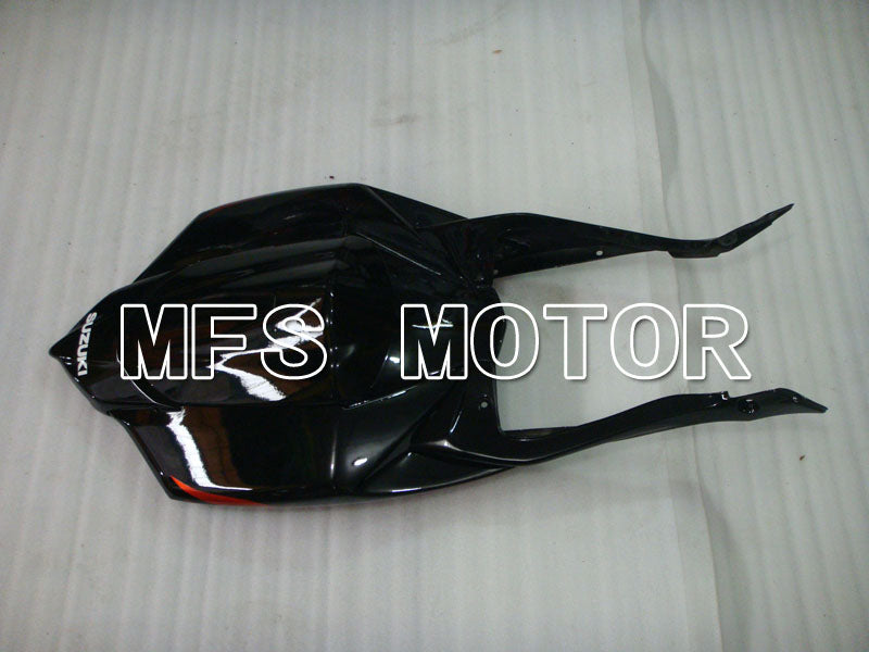 Suzuki GSXR600 GSXR750 2008-2010 Injection ABS Fairing - Flame - Black Red - MFS2442 - Fairings Kit