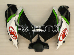Suzuki GSXR600 GSXR750 2008-2010 Injection ABS Fairing - Monster - Black White - MFS2445 - Fairings Kit