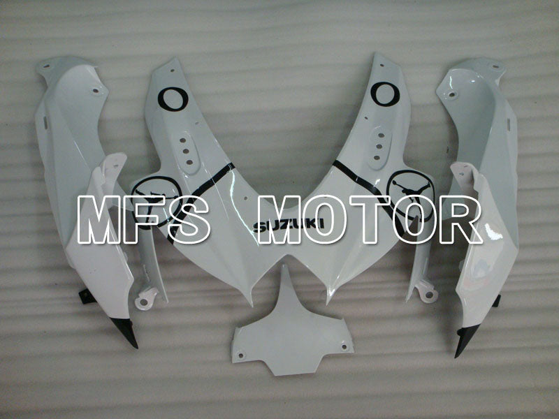 Suzuki GSXR600 GSXR750 2008-2010 Injection ABS Fairing - Jordan - Black White - MFS2449 - Fairings Kit
