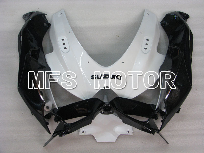 Suzuki GSXR600 GSXR750 2008-2010 Injection ABS Fairing - Factory Style - Black White - MFS2463 - Fairings Kit