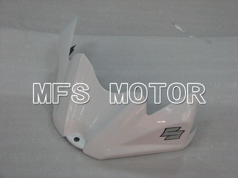 Suzuki GSXR600 GSXR750 2008-2010 Injection ABS Fairing - Factory Style - Black White - MFS2477 - Fairings Kit