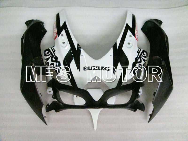 Suzuki GSXR600 GSXR750 2008-2010 Injection ABS Fairing - Corona - Black White - MFS2484 - Fairings Kit