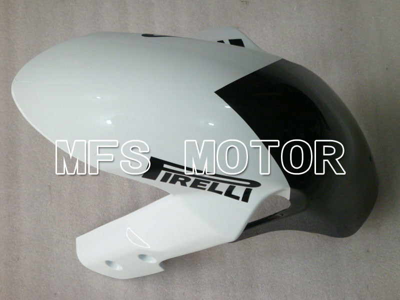 Suzuki GSXR600 GSXR750 2008-2010 Injection ABS Fairing - Corona - Black White - MFS2486 - Fairings Kit