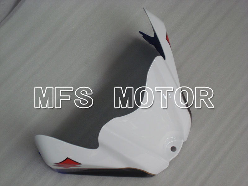 Suzuki GSXR600 GSXR750 2008-2010 Injection ABS Fairing - VIRU - Black White - MFS2491 - Fairings Kit