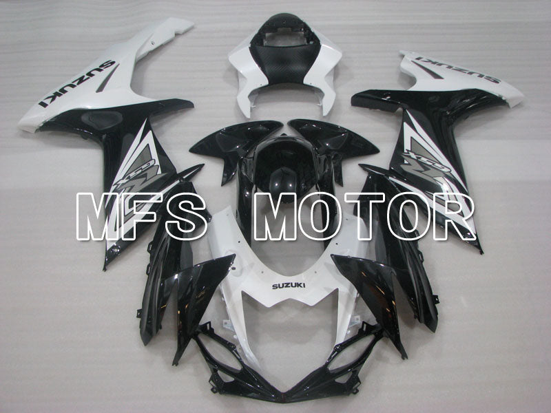 Suzuki GSXR600 GSXR750 2011-2024 Injection ABS Fairing - Factory Style - Black White - MFS2493 - Fairings Kit