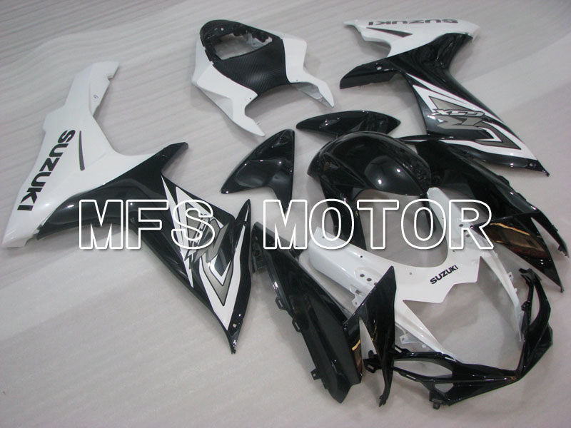 Suzuki GSXR600 GSXR750 2011-2024 Injection ABS Fairing - Factory Style - Black White - MFS2493 - Fairings Kit