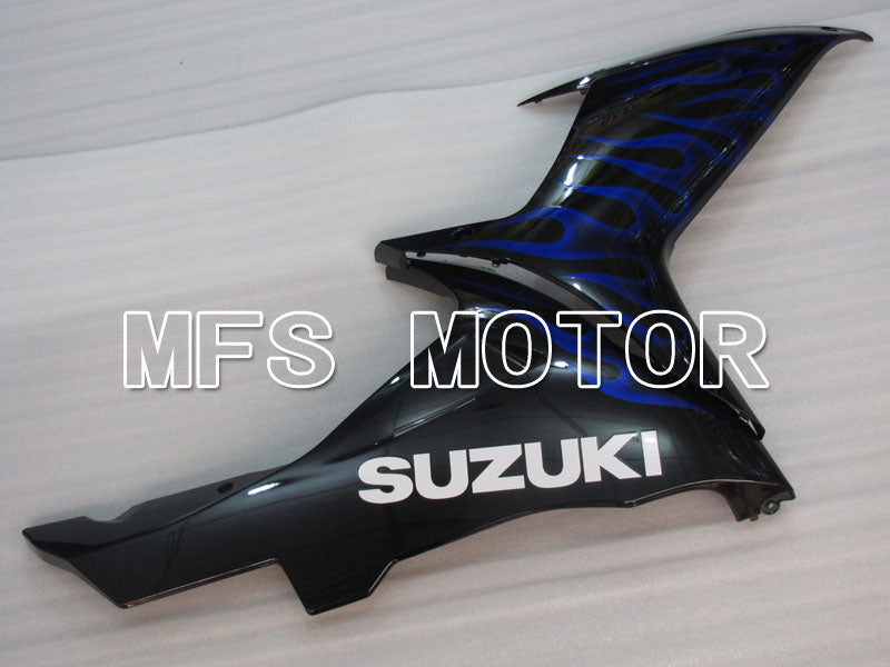 Suzuki GSXR600 GSXR750 2011-2024 Injection ABS Fairing - Flame - Black - MFS2496 - Fairings Kit