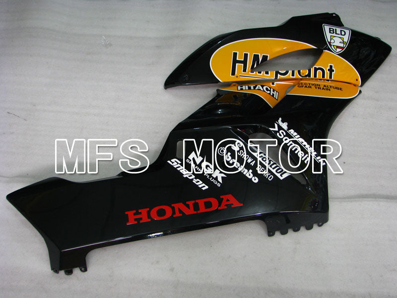 Honda CBR1000RR 2004-2005 Injection ABS Fairing - HM Plant - Black Orange - MFS2497 - Fairings Kit