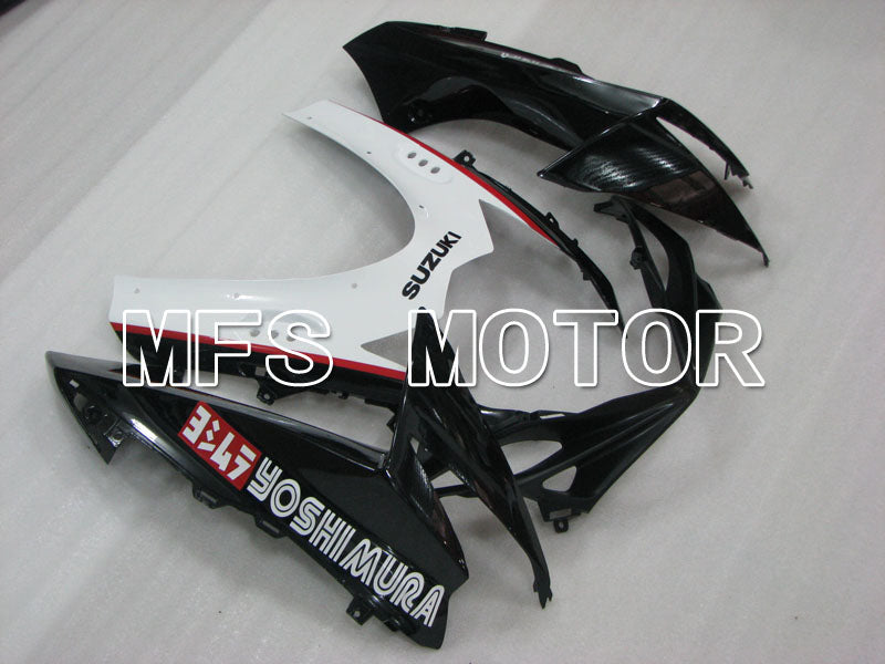 Suzuki GSXR600 GSXR750 2011-2024 Injection ABS Fairing - YOSHIMURA - Black White - MFS2503 - Fairings Kit