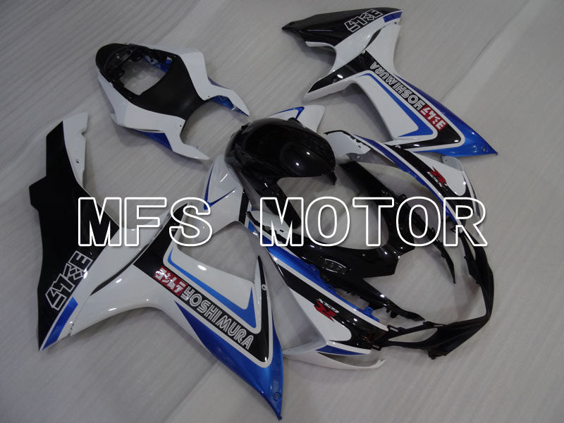 Suzuki GSXR600 GSXR750 2011-2024 Injection ABS Fairing - YOSHIMURA - Blue White - MFS2512 - Fairings Kit