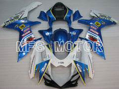 Suzuki GSXR600 GSXR750 2011-2024 Injection ABS Fairing - MOTUL - Blue White - MFS2514 - Fairings Kit