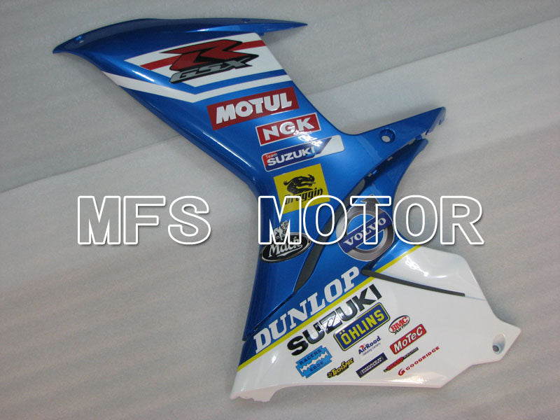 Suzuki GSXR600 GSXR750 2011-2024 Injection ABS Fairing - MOTUL - Blue White - MFS2514 - Fairings Kit