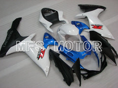 Suzuki GSXR600 GSXR750 2011-2024 Injection ABS Fairing - Factory Style - Blue White - MFS2517 - Fairings Kit