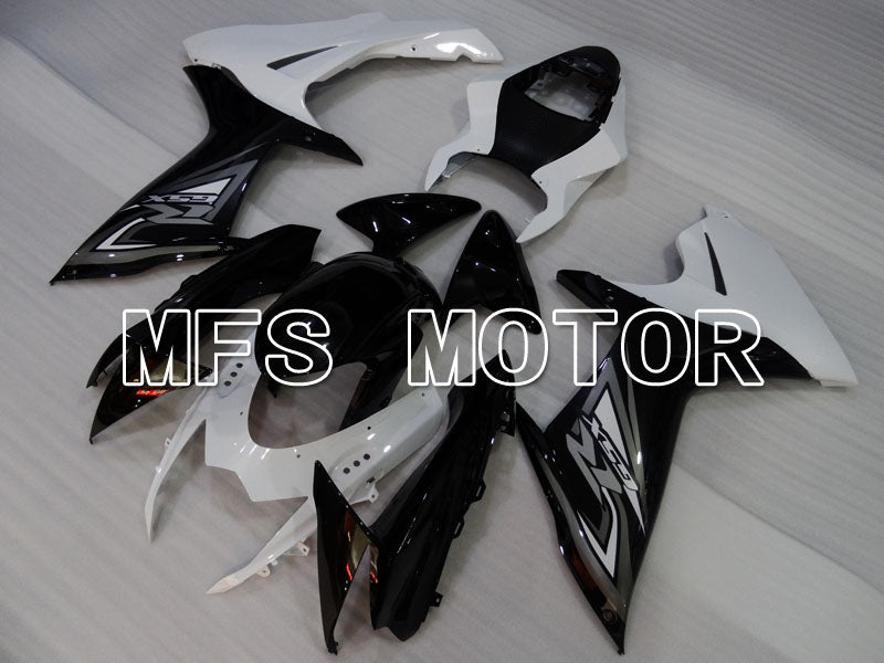 Suzuki GSXR600 GSXR750 2011-2024 Injection ABS Fairing - Factory Style - Black White - MFS2519 - Fairings Kit