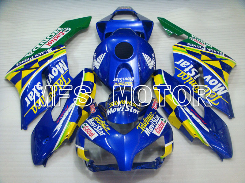 Honda CBR1000RR 2004-2005 Injection ABS Fairing - Movistar - Yellow Green Blue - MFS2520 - Fairings Kit