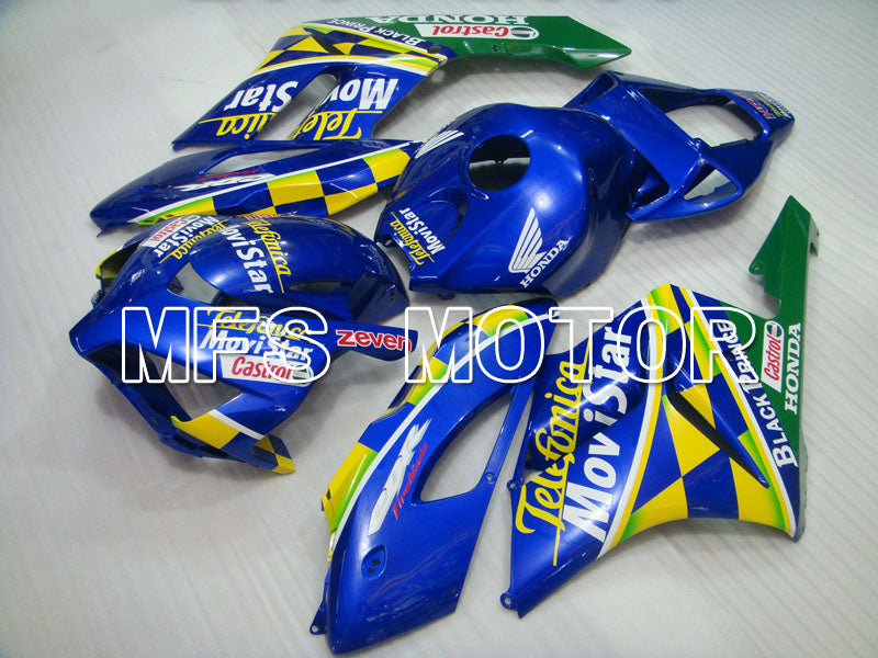 Honda CBR1000RR 2004-2005 Injection ABS Fairing - Movistar - Yellow Green Blue - MFS2520 - Fairings Kit