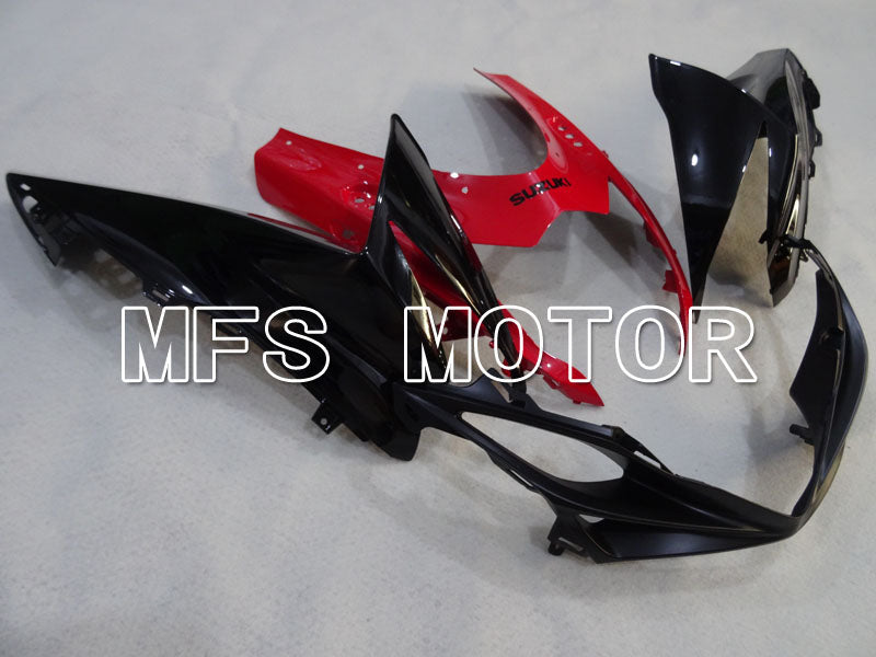 Suzuki GSXR600 GSXR750 2011-2024 Injection ABS Fairing - Factory Style - Black Red - MFS2525 - Fairings Kit