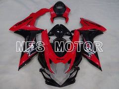 Suzuki GSXR600 GSXR750 2011-2024 Injection ABS Fairing - Factory Style - Black Red - MFS2525 - Fairings Kit