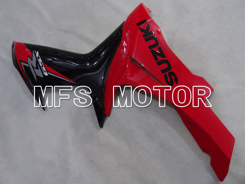 Suzuki GSXR600 GSXR750 2011-2024 Injection ABS Fairing - Factory Style - Black Red - MFS2525 - Fairings Kit