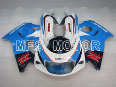 Suzuki GSXR750 1996-1999 ABS Fairing - Factory Style - Blue White - MFS6874 - Fairings Kit