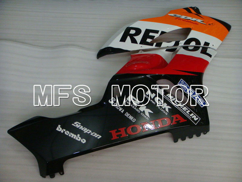 Honda CBR1000RR 2004-2005 Injection ABS Fairing - Repsol - Red Orange Black - MFS2543 - Fairings Kit