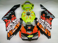 Honda CBR600RR 2003-2004 ABS Injection Fairing - Customize - Green Black - MFS2545 - Fairings Kit