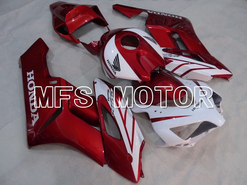 Honda CBR1000RR 2004-2005 Injection ABS Fairing - Factory Style - White Red wine color- MFS2549 - Fairings Kit