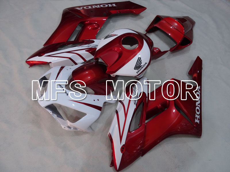 Honda CBR1000RR 2004-2005 Injection ABS Fairing - Factory Style - White Red wine color- MFS2549 - Fairings Kit