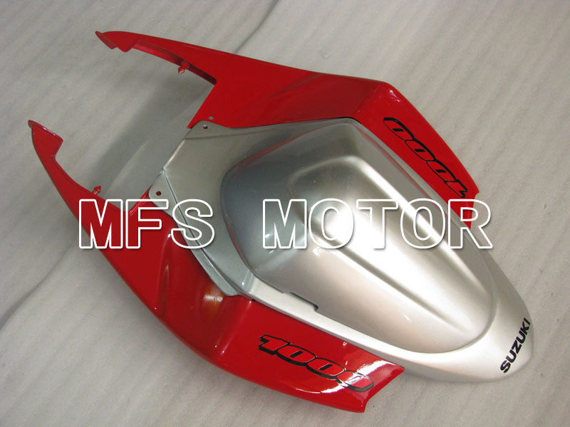 Suzuki GSXR1000 2005-2006 Injection ABS Fairing - Factory Style - Red Silver - MFS2656 - Fairings Kit