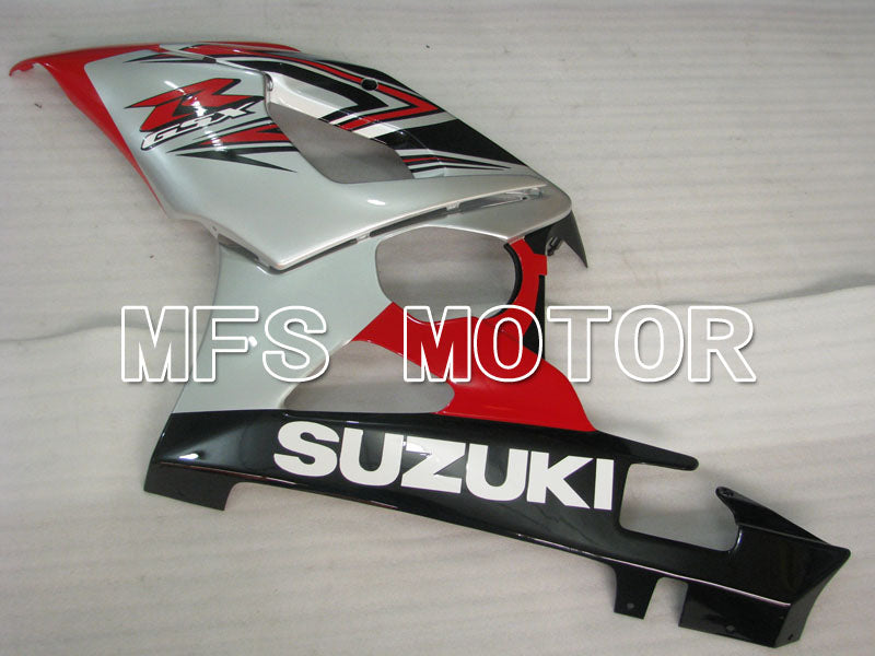 Suzuki GSXR1000 2005-2006 Injection ABS Fairing - Factory Style - Red Silver - MFS2656 - Fairings Kit
