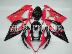 Suzuki GSXR1000 2005-2006 Injection ABS Fairing - Factory Style - Black Red - MFS2659 - Fairings Kit
